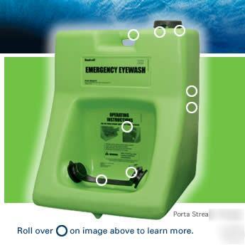 Fendall eye/face wash gravity fed. porta stream ii