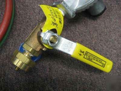 New metalor W41.921HO torch handle hose & regulator 
