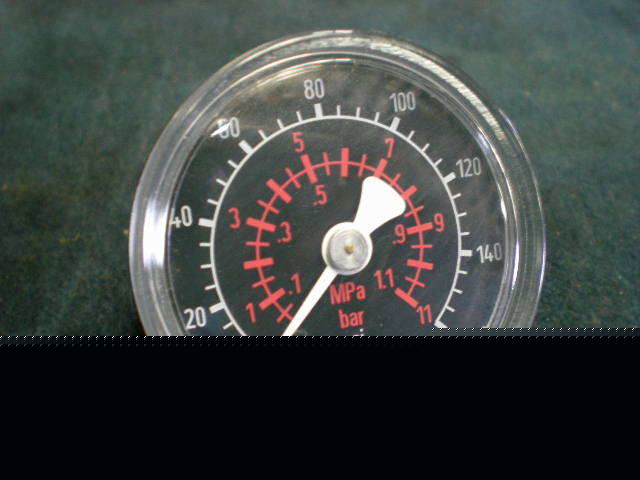 Norgren pressure gauge 18-013-209