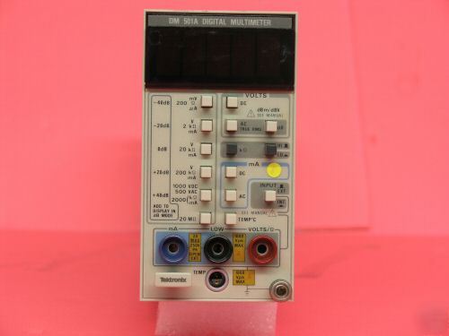 Tektronix DM501A digital multimeter p/i. 4 1/2 digit.