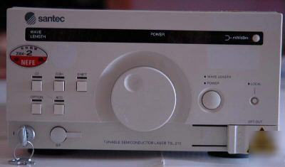 Santec tsl-210 tunable semiconductor laser 1530-1610NM