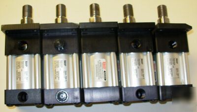 Schrader bellows econo-ram ii flange air cylinders 1