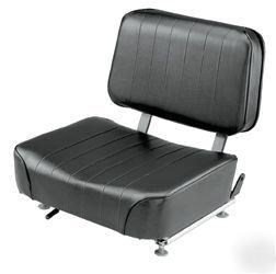 Universal forklift seat, replacement lift truck seat, 