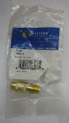 Western 300-3 nipple CG326 1/4NPTMX2.5
