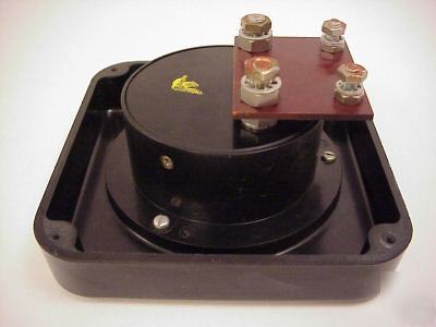 1940S bakelite total watts output panel meter & whatzit