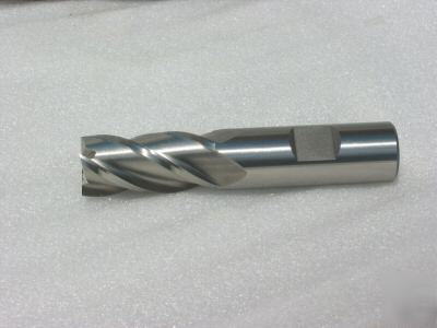 6 pc hss 4FL single end mill 7 mm x 3/8