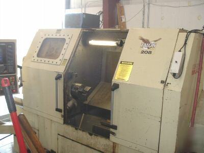 Cincinnati milicrom TALON208 cnc turning center reduced