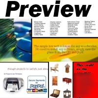 1000+ woodworking wood plans collection cd & bonus