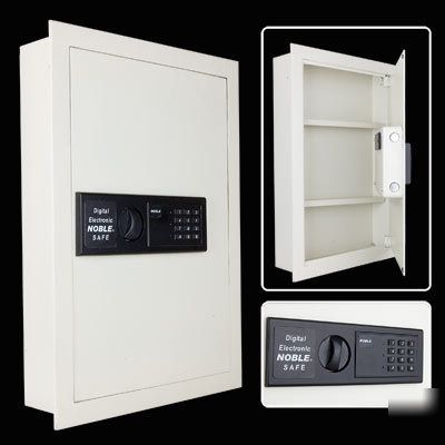Electronic digital wall safe home security flat keyless