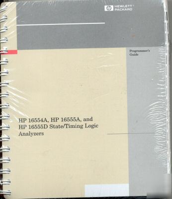 Hp 16554A 16555A 16555D programmers guide # 16555-9701
