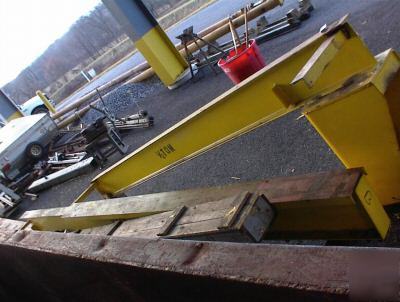 Jib crane lift hoist hydraulic cylinder tool jig booms 