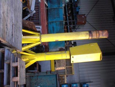 Jib crane lift hoist hydraulic cylinder tool jig booms 