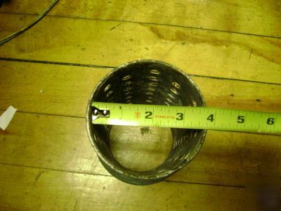 Loss wax casting mold flask forms perforated
