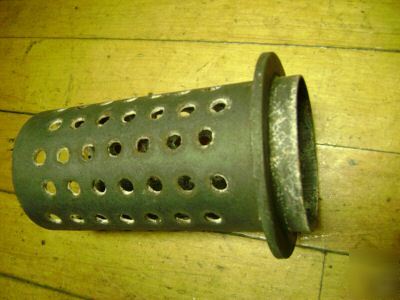 Loss wax casting mold flask forms perforated
