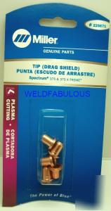 Miller 225671 spectrum 375 shielded tip pkg 5