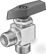 New panel mount brass ball valve - 4418T66 - 2 7/32