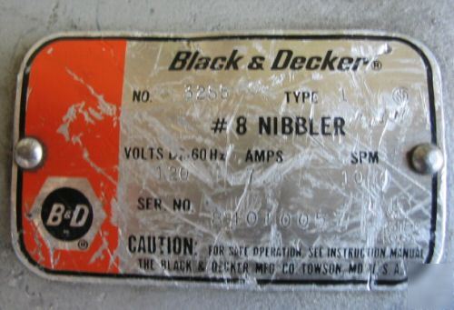 Nib black & decker, 8 gauge bler m#3255 make offer