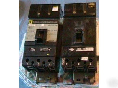 Square d KC34125 circuit breaker high interupting