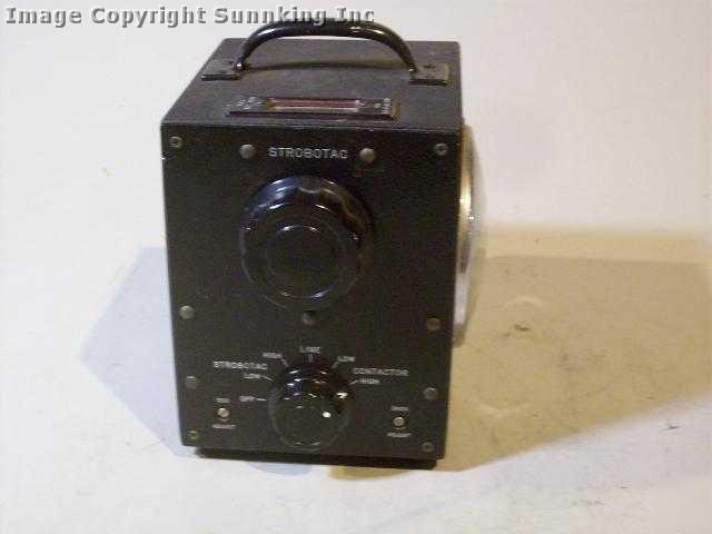 Strobotac 631-bl genral radio strobe light