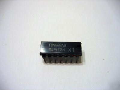 TL7472N tungsram j-k flip-flop SN7472N 7472 ic