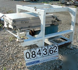Used: rotex screener, model 40, 304 stainless steel. 28