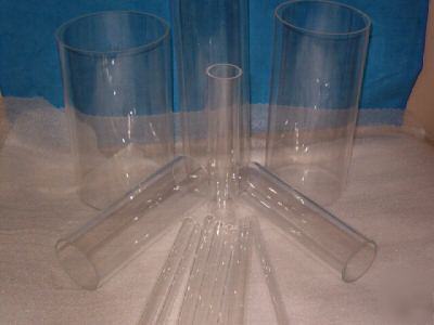 Cast acrylic tubes 4 x 3-3/4 (1/8WALL) 5FT 1PC