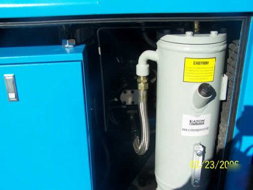 Eaton indus. 3PH 10 hp dual volt rotary air compressor