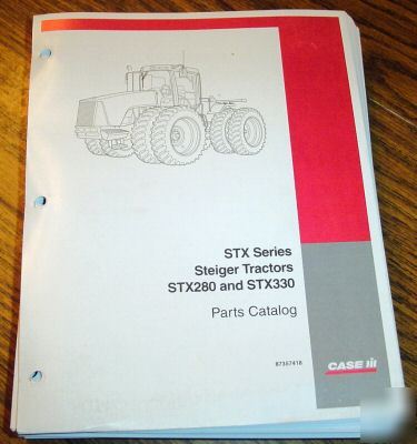 Case ih steiger STX280 & STX330 tractor parts catalog