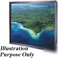 Dalite da-plex screens square format 60 x 60 inch bas