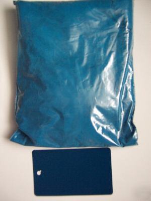 Gloss blue polyester tgic powder coat 2 lb powdercoat