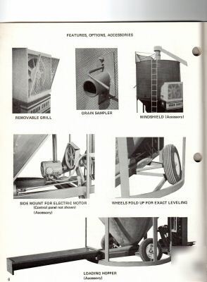 Grain chief grain dryers sales literature 1976