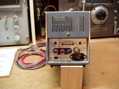 Hewlett packard hp 410C vtvm voltage current restance