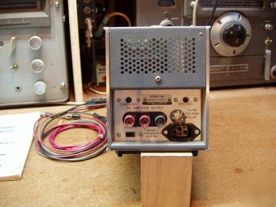 Hewlett packard hp 410C vtvm voltage current restance