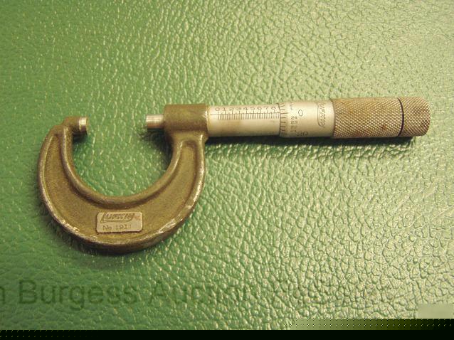 Lufkin no. 1911 micrometer outside diameter 0-1