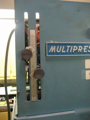 Multi-press dennison hydraulic punch press