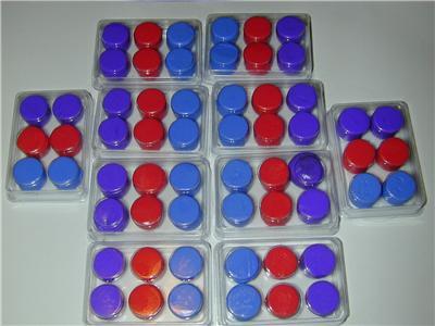 New 30 pair neon colors silicone ear plugs ten 3 packs