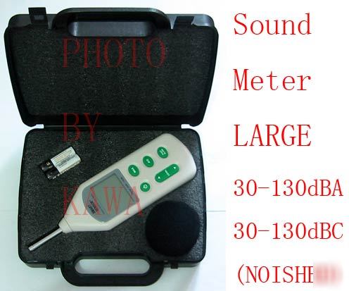 New noise sound level digital decibel db meter ar-824 