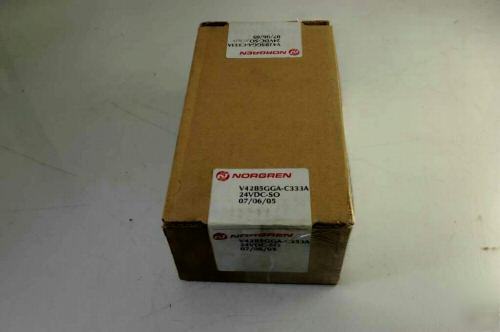 New - unused norgren V42B5GGA-C333A valve 24VDC surplus