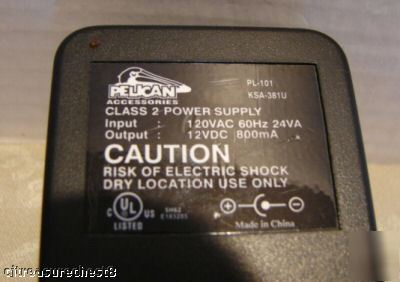 Pelican PL101 class 2 power supply #26