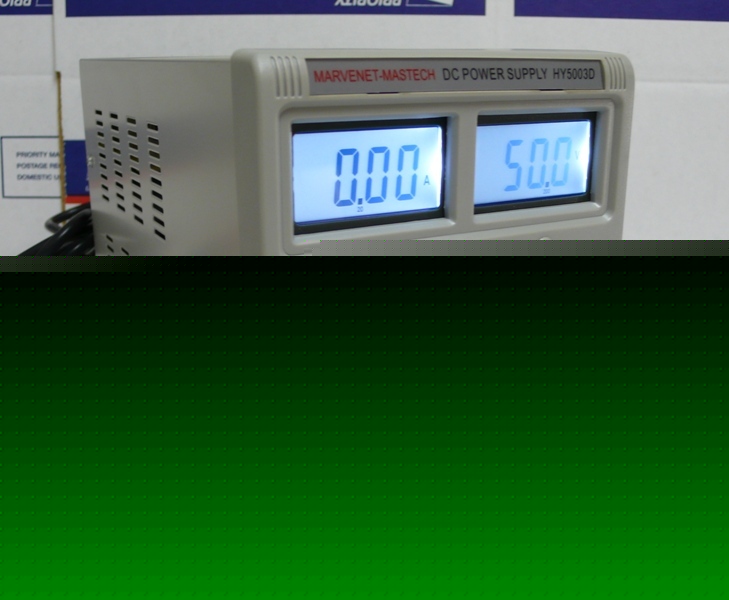 Variable linear power supply mastech HY5003D 0-50V 0-3A