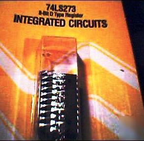 Integrated circuit 74LS273 8 bit type d register