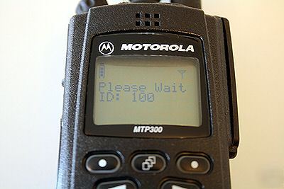 Motorola MTP300 tetra radios