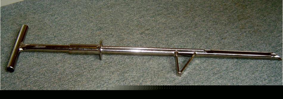 New deluxe soil sampler probe with sample ejector ( )