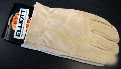 Pigskin drivers glove- split leather, keystone thumb