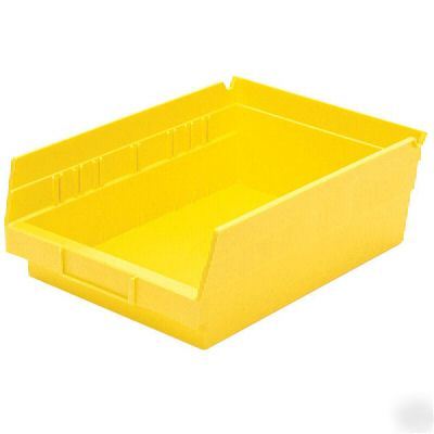 12 akro-mils shelf bins storage shelving nest plastic