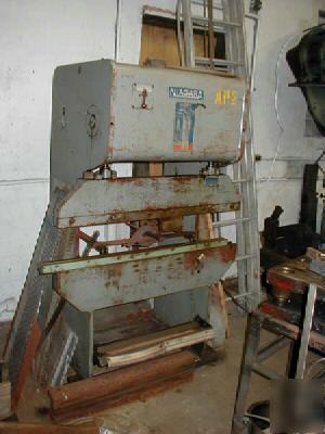 22 ton niagara mechanical press brake