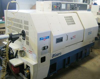 #9859 - miyano bnj-42S dual turret cnc turning center