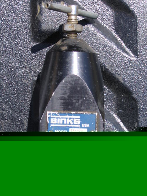 Binks high pressure fluid regulator 84-420 *used*