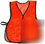 Case 36 traffic police construction safety vest orange