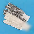Galaxy : menâ€™s pvc dotted canvas gloves